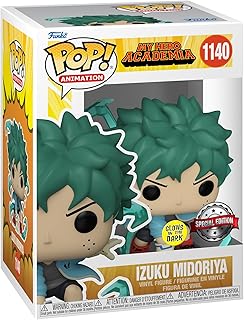 Funko Pop! Animation: My Hero Academia (MHA) - Deku with Gloves - Glow in The Dark - Collectible Vinyl Figure - Gift Idea - Official Products - Anime Fans