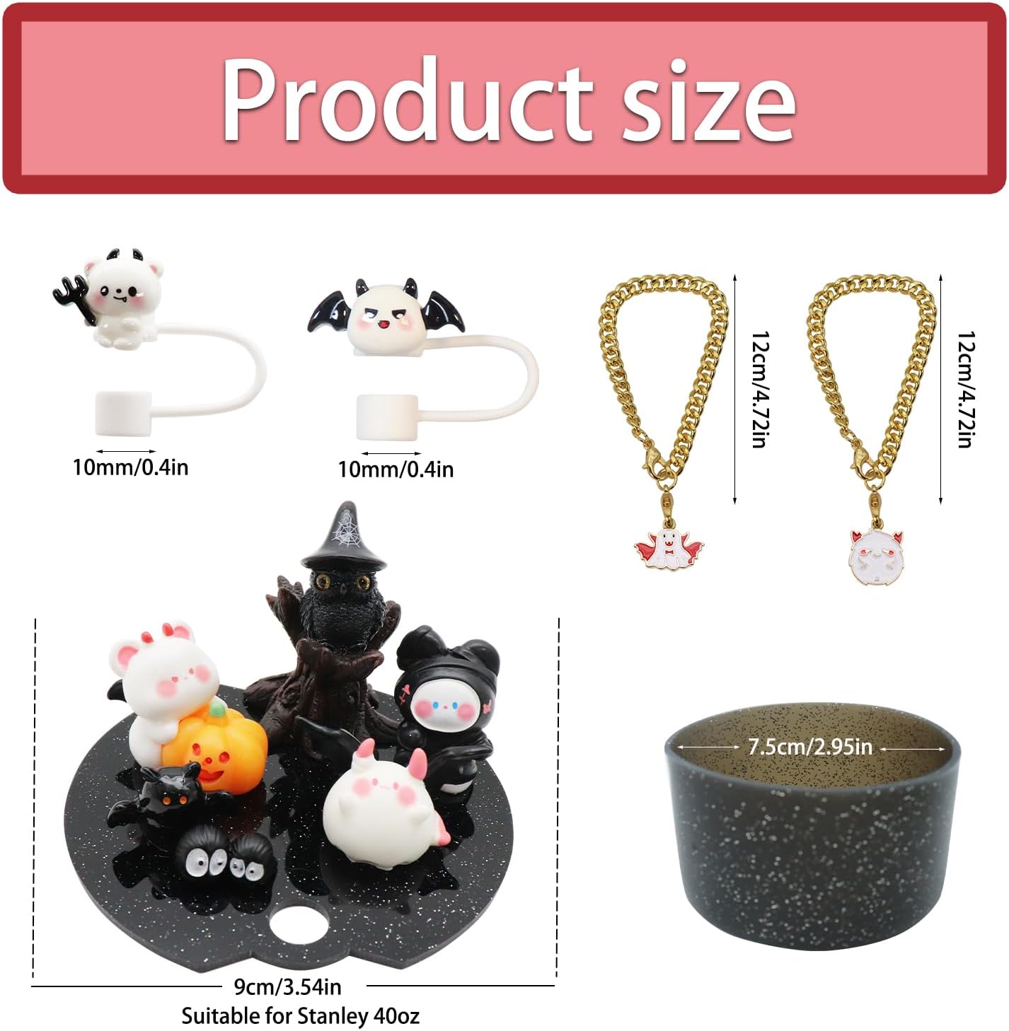 Cup Lid Topper Decoration for Stanley 30&40 OZ-1 image 2