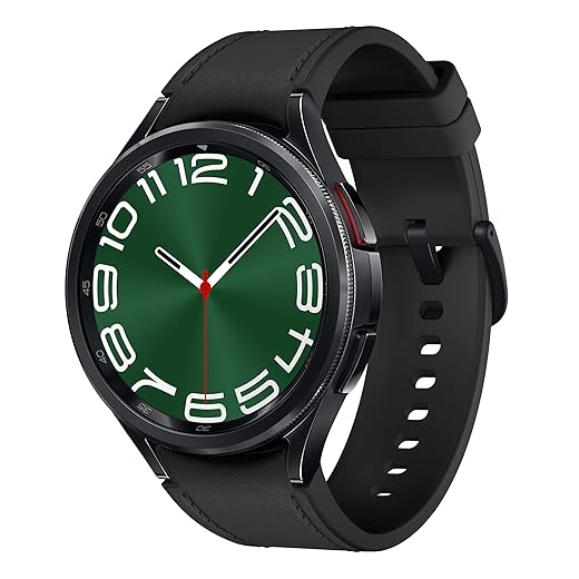 Samsung Galaxy Watch6 Classic (Smartchoice) (Black, 47mm) | Rotating Bezel | LTE | Monitor BP and ECG | Track Sleep and Health | Upto 40hrs Charge with Fast Charging | Galaxy Ecosystem | IP68