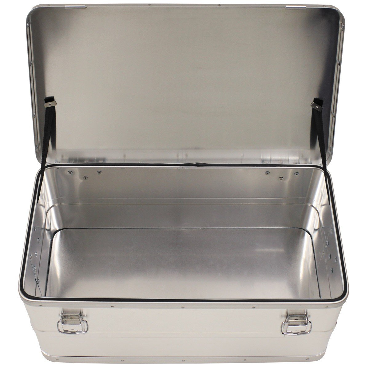 MFH wasserdichte Transportkiste Aluminiumkiste Werkzeugkuste Box Alubox Kiste (34 Liter)