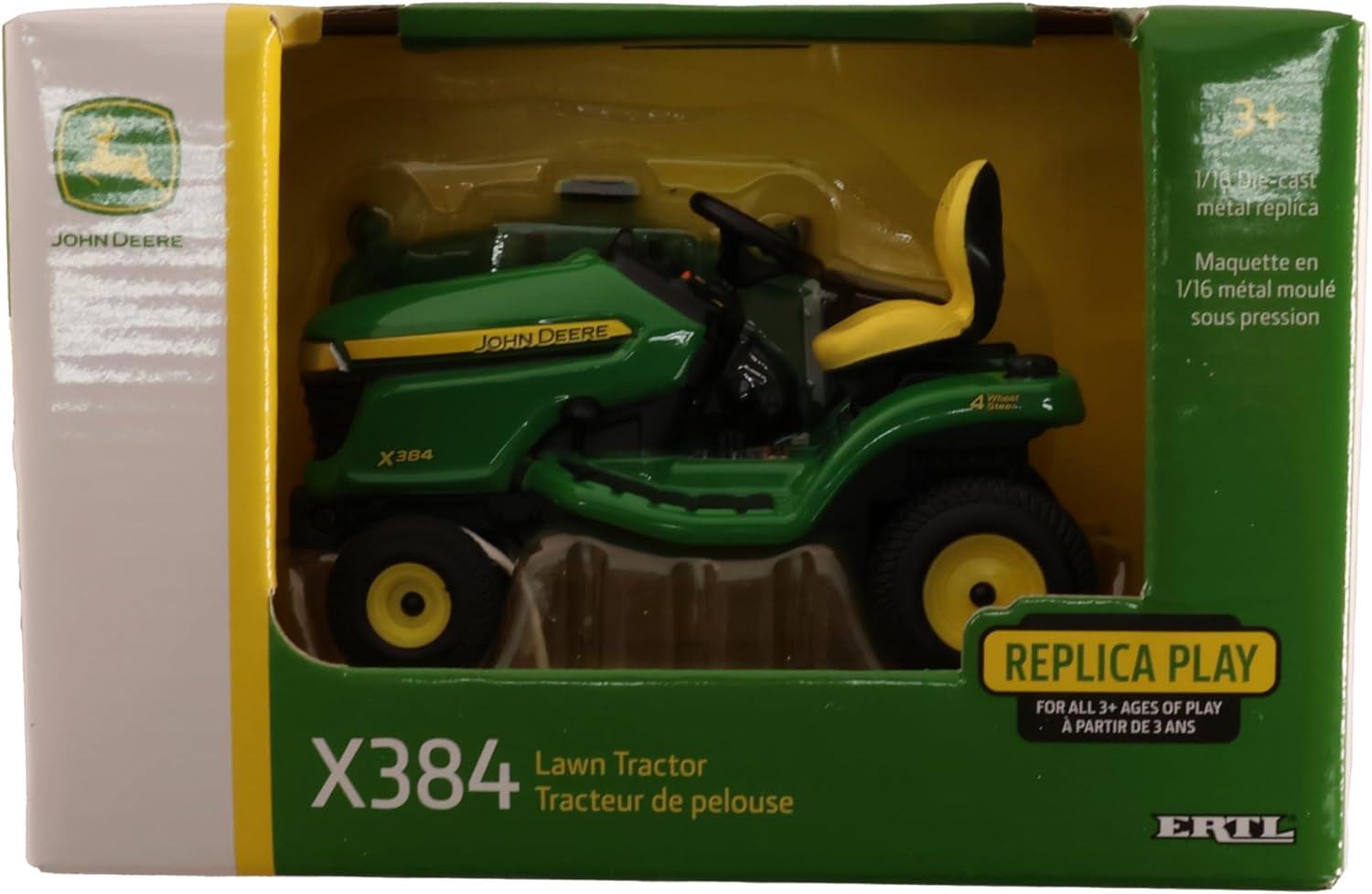 John Deere 1/16 X384 Lawn Tractor Toy - LP84537
