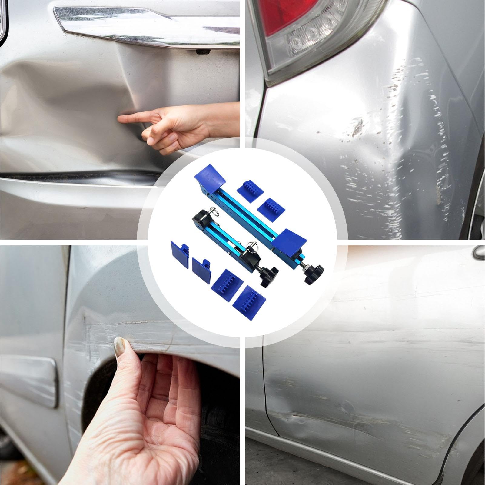 Auto Dent Repair Tools, Lightweight Dent Repair Puller Kit, Portable Paaintless Dent Repair Tool, Long Lasting Auto Body Dent Repair Tool, Auto Body Dent Remover for Auto Body Restoration
