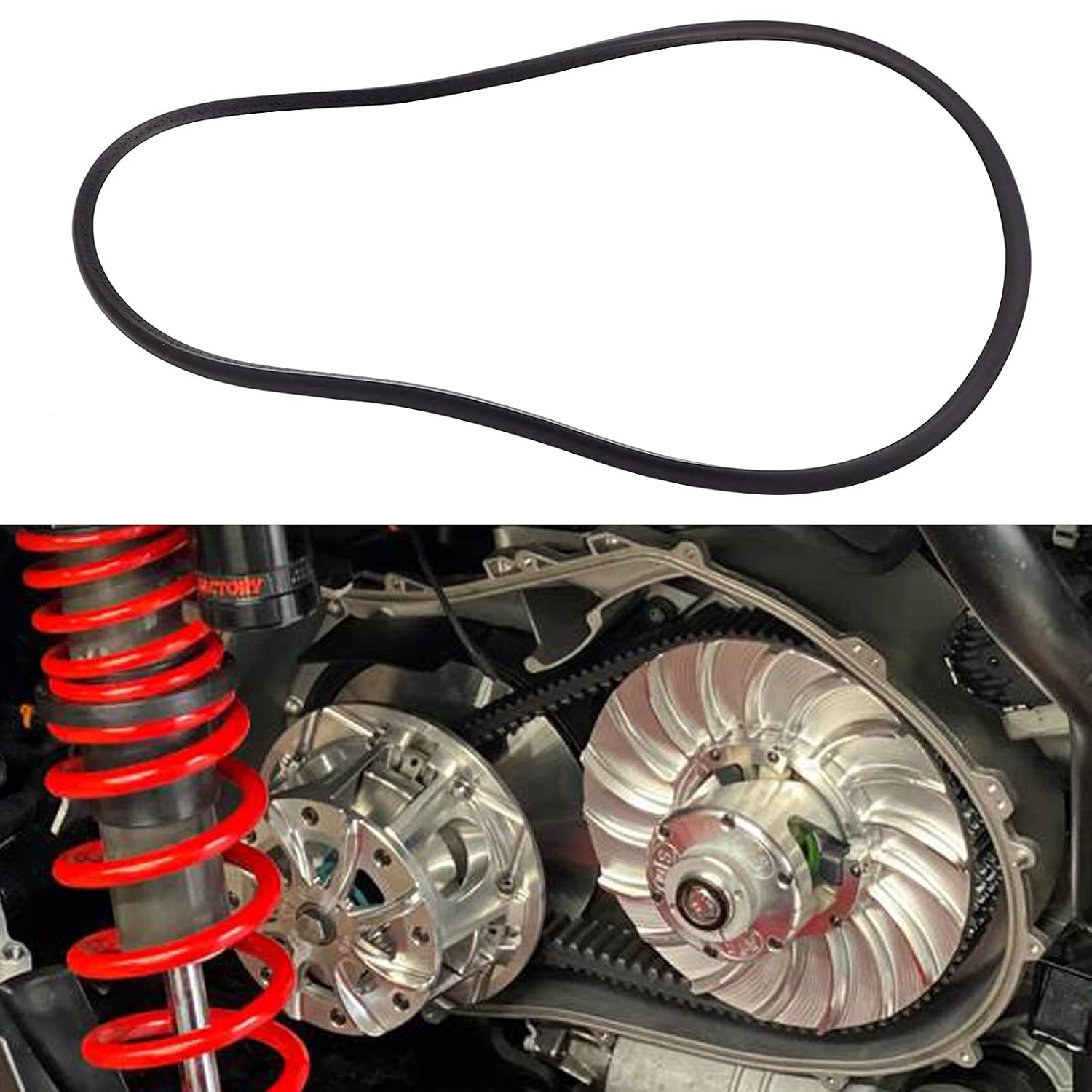 Outer Clutch Cover Seal Belt Box Seal Drive Clutch Cover Gasket Compatible with Polaris 5521831 ACE RZR 1000 XP 900 S Ranger 900 1000