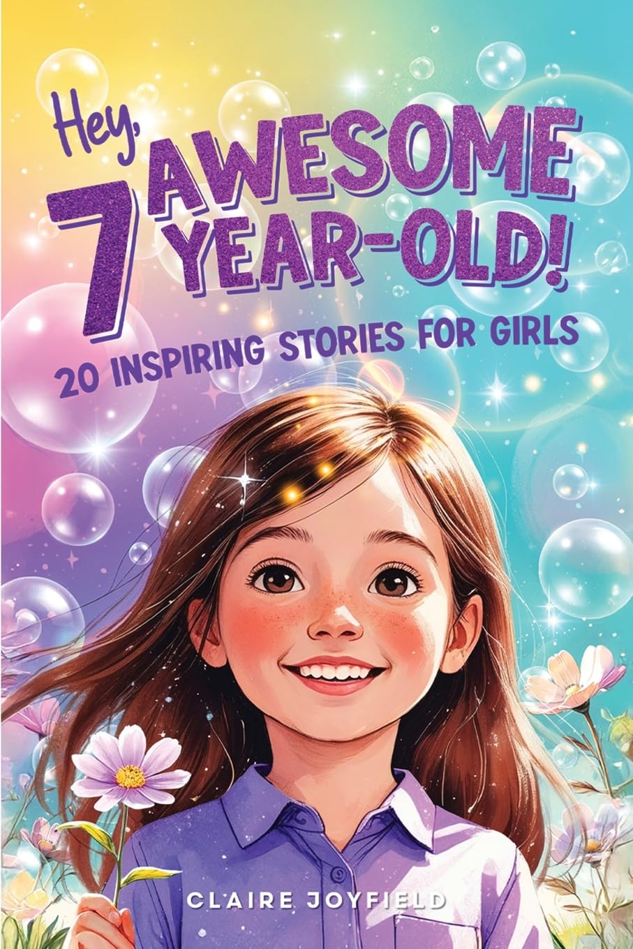 Hey Awesome 7 Year Old! 20 Inspiring Stories for Girls: Uplifting Tales of Confidence, Courage, Friendship, Kindness, and Discovering Your Magic (Hey Awesome! Series) (Hey You are Awesome!)