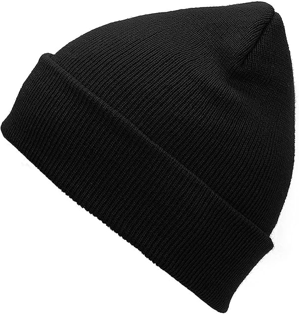 AONAT Winter Warm Knit Hats Cap with Double Fleece Lined, Gifts for Outdoors Family Thanksgiving Christmas-Unisex