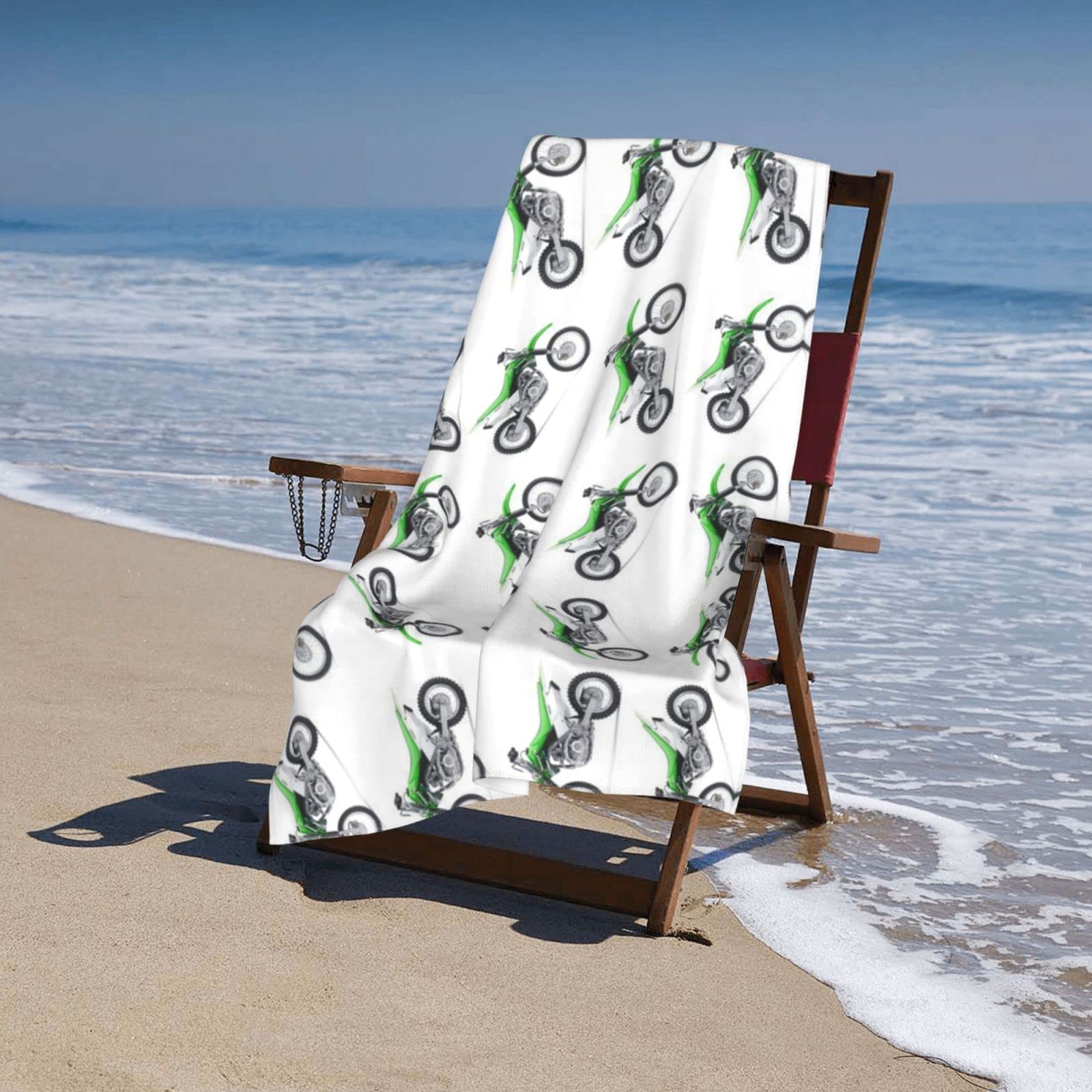 CUEBOS Microfiber Beach Towel 32x52 Inches - Quick Dry, Sand Free, Ultra Soft & Oversized For Pool, Travel, Yoga - View #10