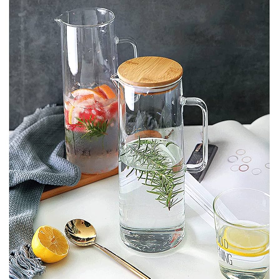 アメリカ製 ガラス ピッチャーとグラスセット アメリカ製 ガラス ピッチャーとグラスセット