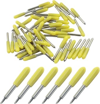 60 Pcs Fine-Point Blades | Replacement Blades, Compatible with Cricut Maker 3/4/Maker/Explore 3/4/Explore Air 2/Air/One/Venture, Cutting Machines