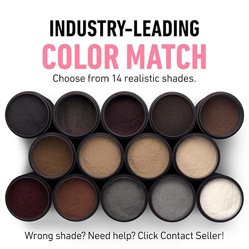 Miniatura 8 de BOLDIFY - Fibras de pelo para el cabello fino (gris), naturales e indetectables, botella gigante de 1 onza oculta completamente la pérdida de