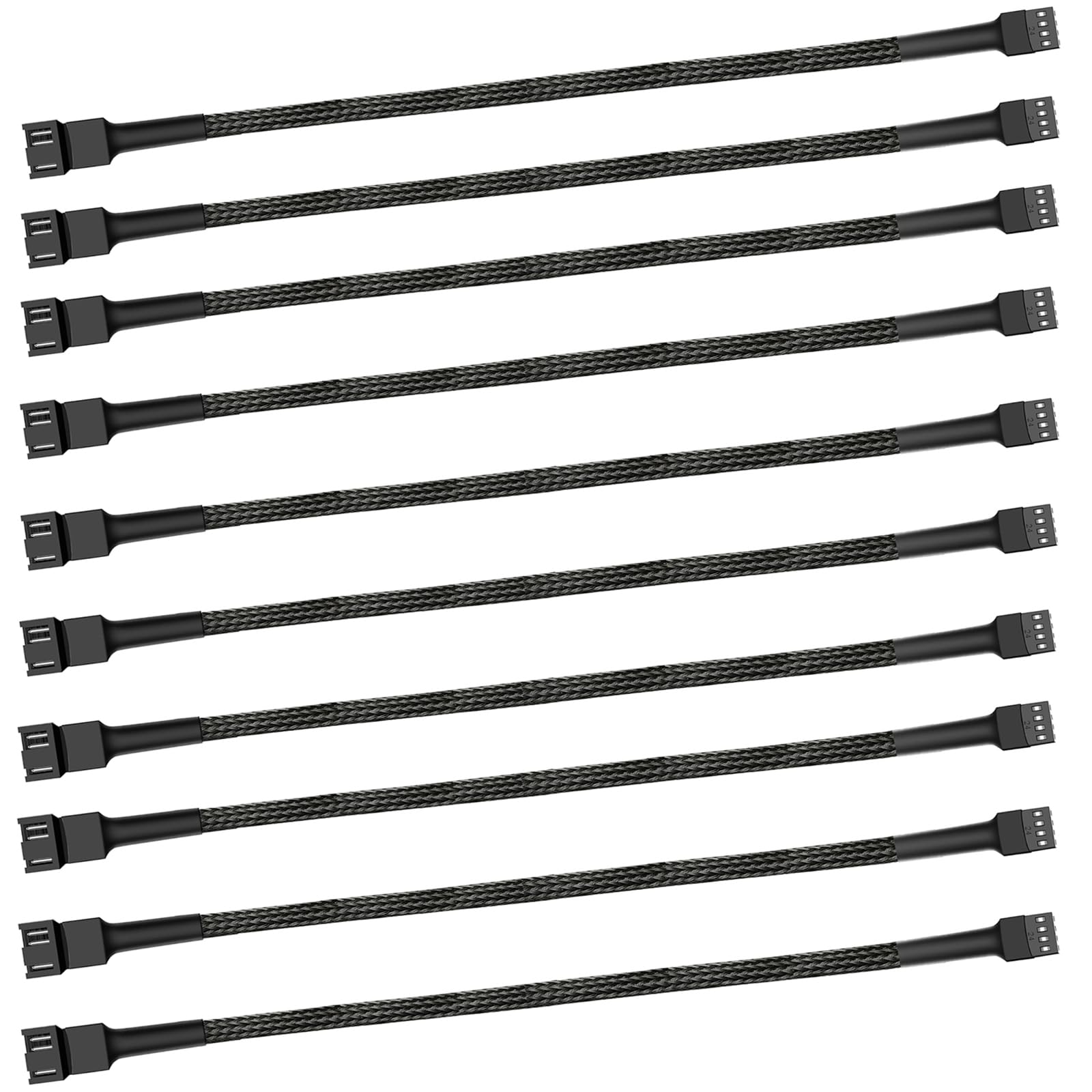 Photo 1 of 12" PWM Fan Extension Cable - 4 Pin, 30cm (10pcs)