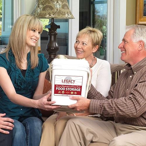 Miniatura 9 de Comida de emergencia liofilizada con pollo - 79 porciones grandes - 18 libras - Almacenamiento de preparación de desastres - Suministro de