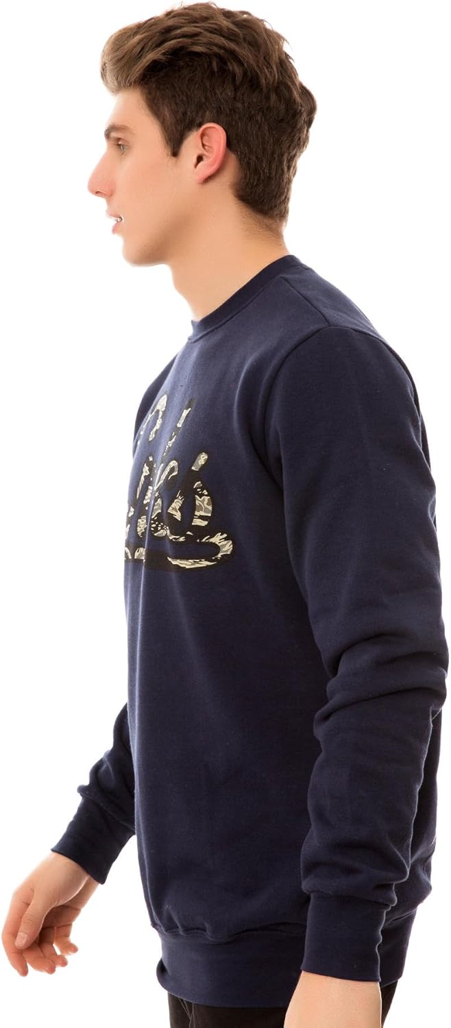 Crooks and Castles Men's CRKS Tiger Camo Crewneck Sweatshirt