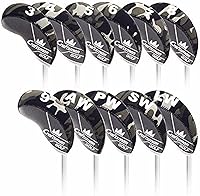 Vista 7 de Craftsman Golf Cubierta Protectora de Cabeza de Palo de Golf de Neopreno con Bandera de EE.UU. Wedge Hierro para Callaway, Ping, Taylormade, Cobra