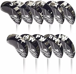 Craftsman Golf US Flag Neoprene Golf Club Head Cover Wedge Iron Protective Headcover for Callaway, Ping, Taylormade, Cobra, Etc.