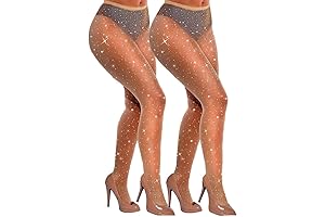 Carnival Thigh High Women's Fishnet Stockings