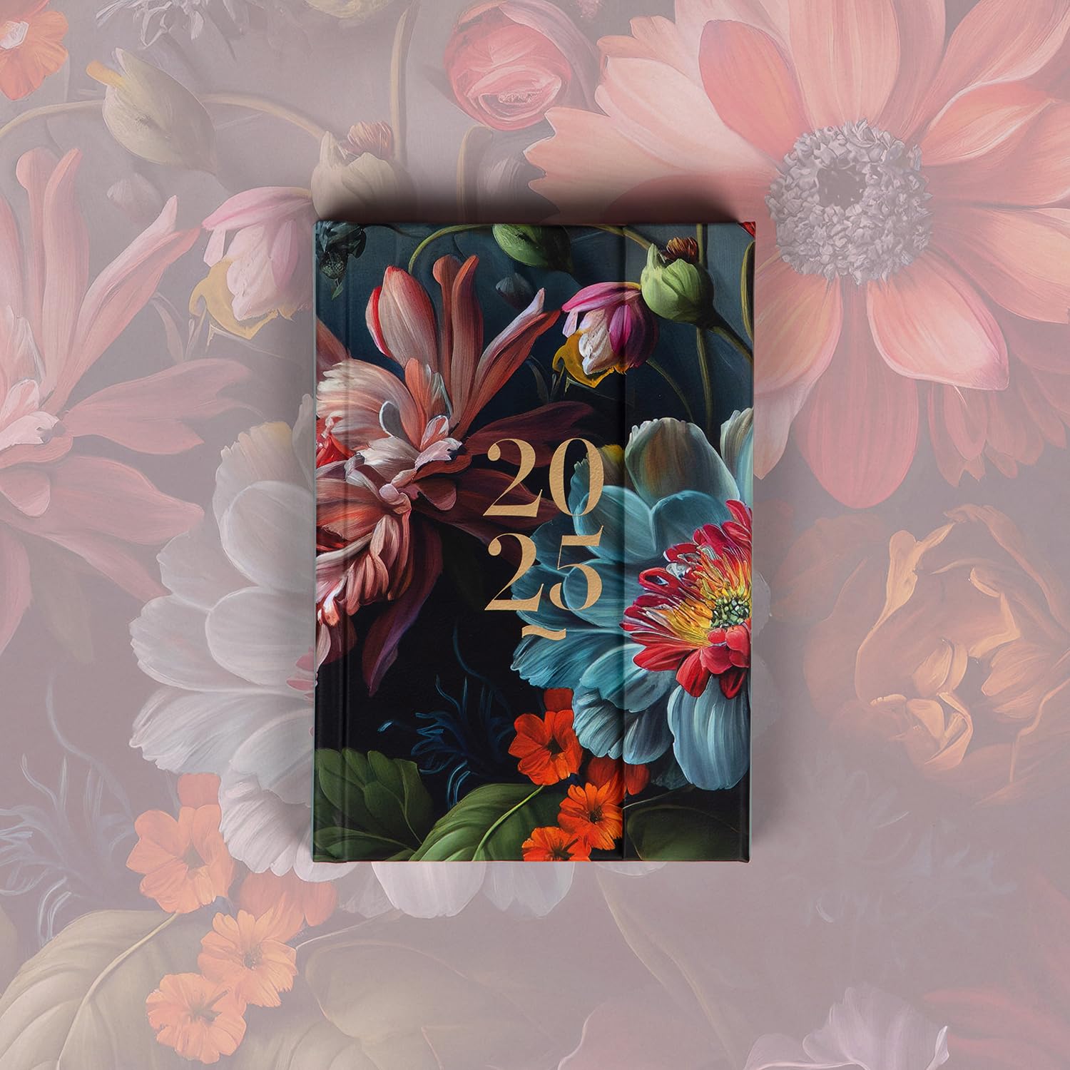 NOTIQUE Pocket Calendar 2025 Approx. A6, Diary with Magnetic Closure ...