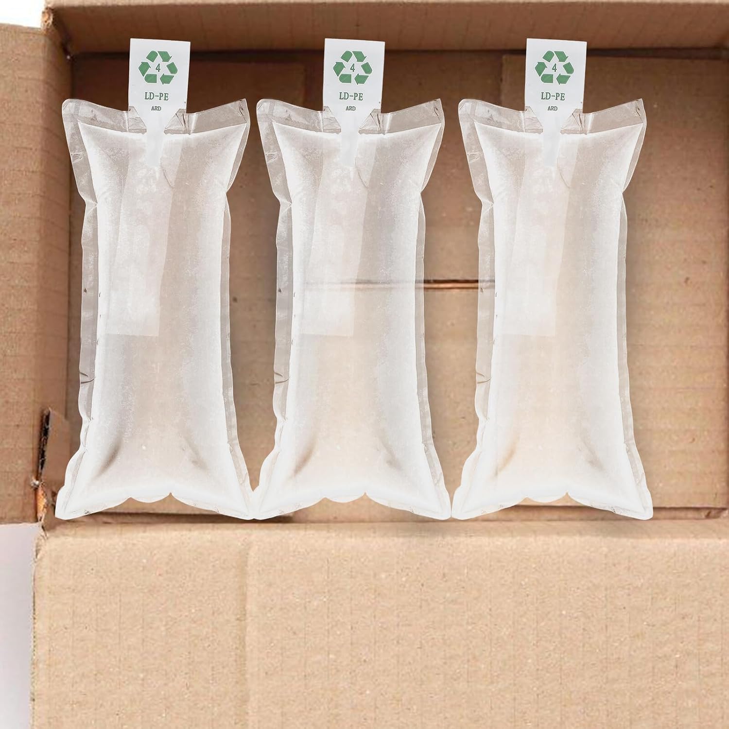 100pcs Inflatable Packaging Air Bags 10x20cm Packing Filler Bags for Shipping Cushioning Protector Dunnage Air Pillows for Parcel Shipping