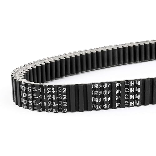 Miniatura 2 de Correa de transmisión del convertidor de par 59011-1078 para Kawasaki KAF950 Mule 2510 Diesel (00-02) 3010 Diesel 4X4 (03) Negro