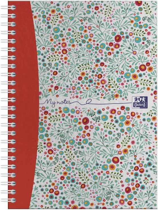 Bloom A5 Hard Cover Wirebound Notebook, Ruled, 140 Pages, Scribzee Enabled
