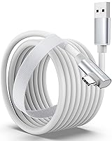 Vista 1 de Amavasion Cable de enlace de 16 pies compatible con accesorios Meta Quest 2ProPioc4 y PCSteam VR, transferencia de datos de PC de alta velocidad