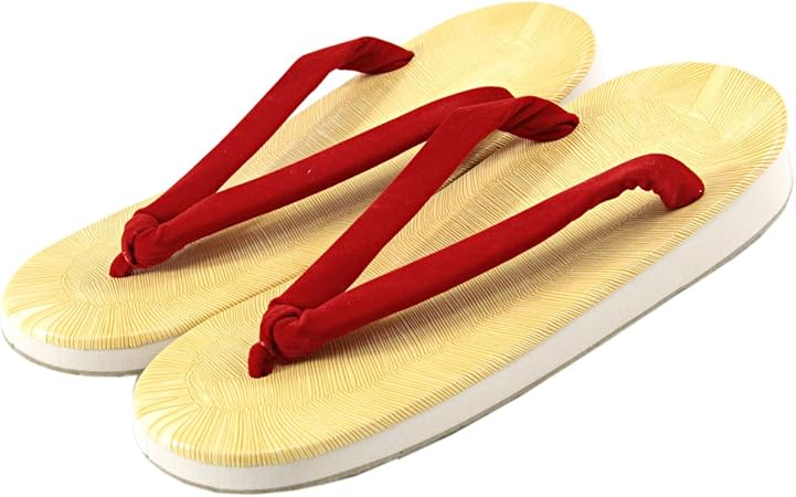 Amazon Co Jp 雪駄 レディース 赤鼻緒 27cm 4l Size シューズ バッグ