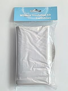 Indoor Window Insulation Kit Insulator Kit for 5 - 3'x5' Windows