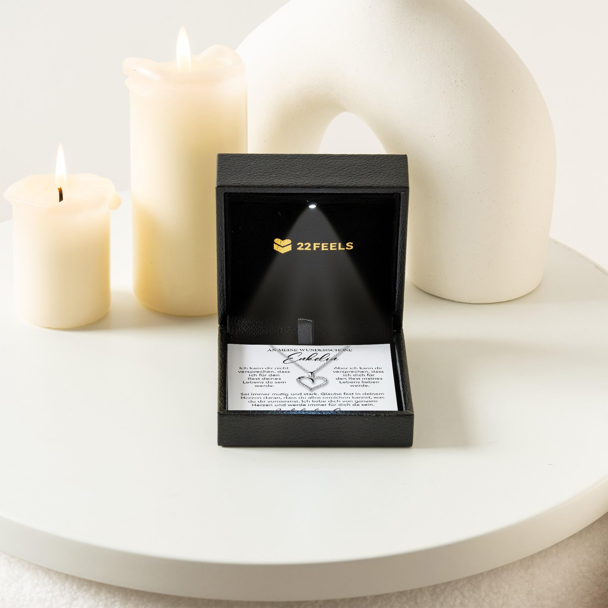 Silber 925 Herz Halskette Mädchen Frauen Geschenk Konfirmation Firmung 18. Geburtstag Weihnachten