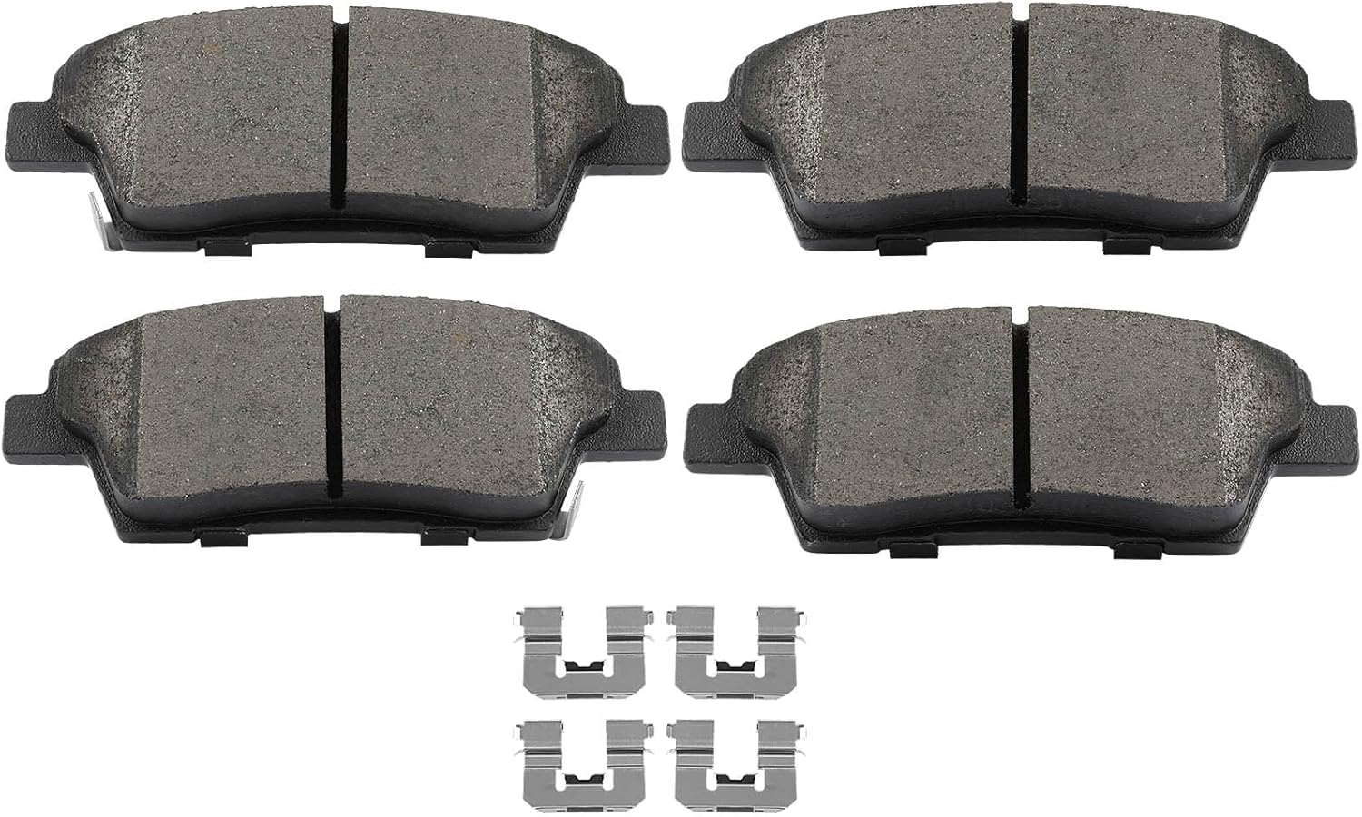 SCITOO D1551 Rear Ceramic Brake Pads Sets w/Hardware Replacement For Genesis For G80 2017,For Hyundai For Genesis 2010-2016,For Kia For K900 2015,For Mini For Cooper Countryman | For Cooper Paceman