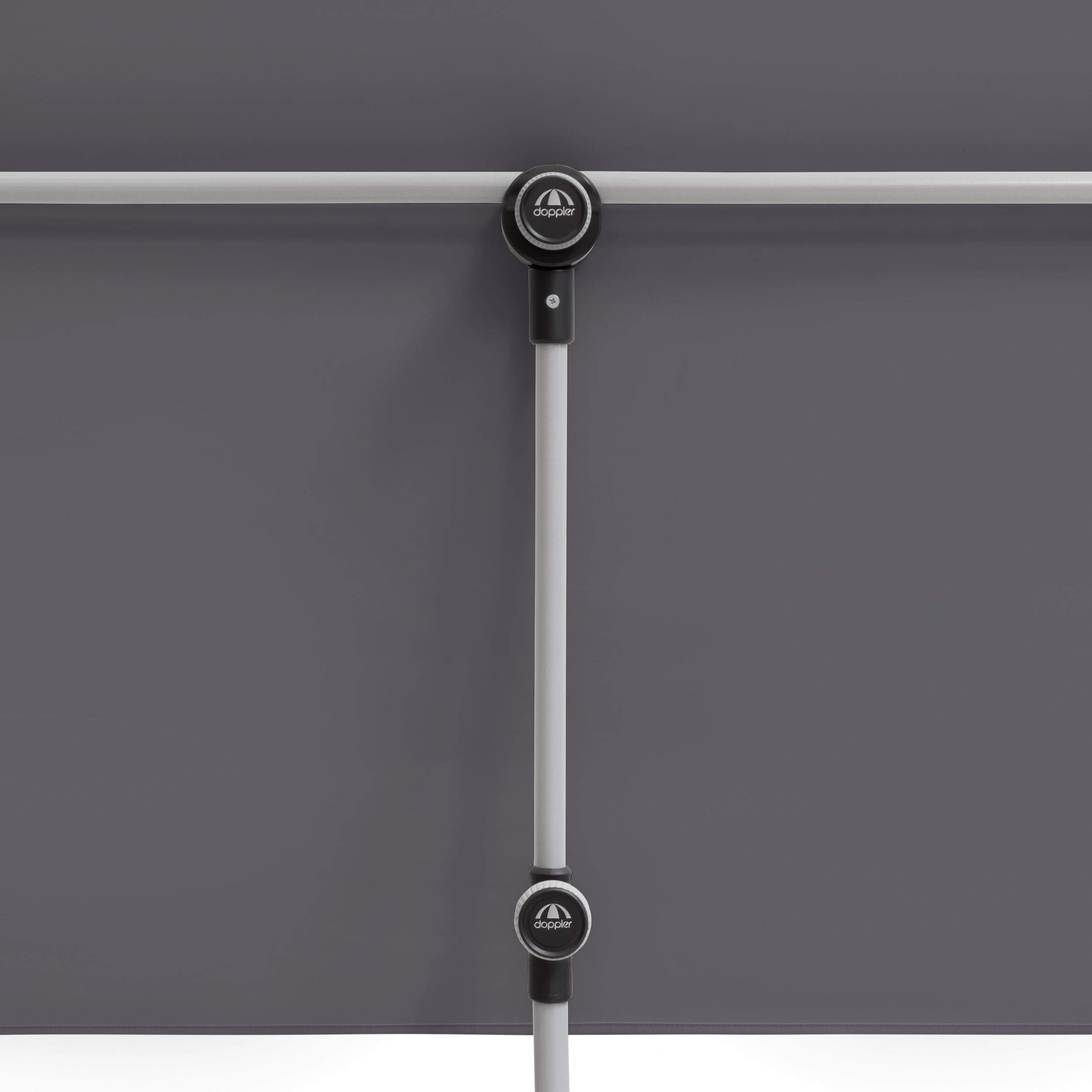Doppler Active Balkonblende – Rechteckiger Sonnenschirm ideal für den Balkon –Plus Sichtschutz – 180x130 cm