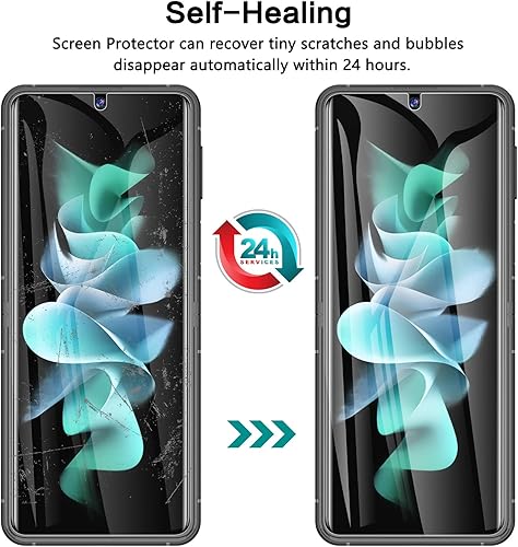 Miniatura 3 de LYWHL - Protector de pantalla suave de alta calidad para Samsung Galaxy Z Flip 4 5G, película protectora de alta calidad (no de vidrio) para Galaxy