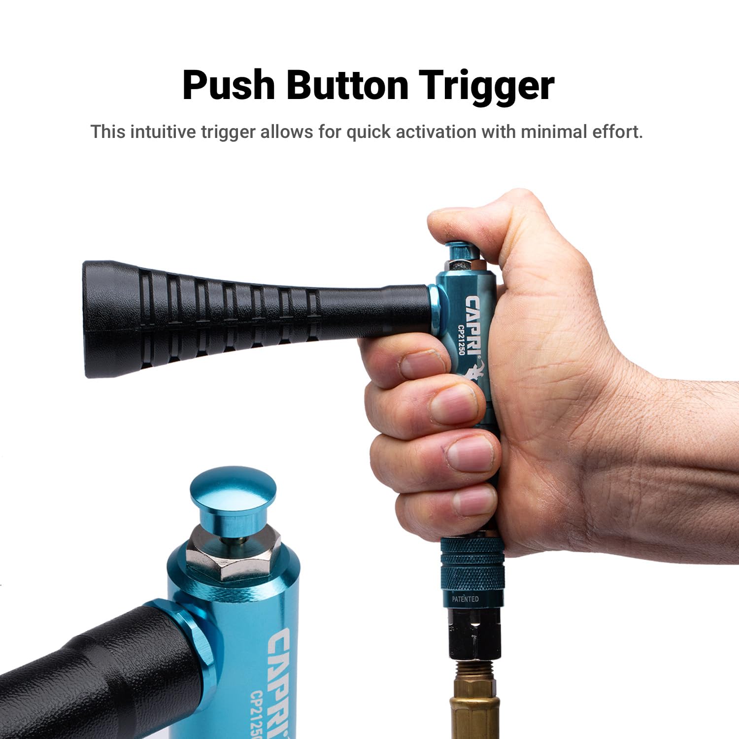 Capri Tools Sandstorm Air Blow Gun with High-Velocity Whirlwind Nozzle - Image 3