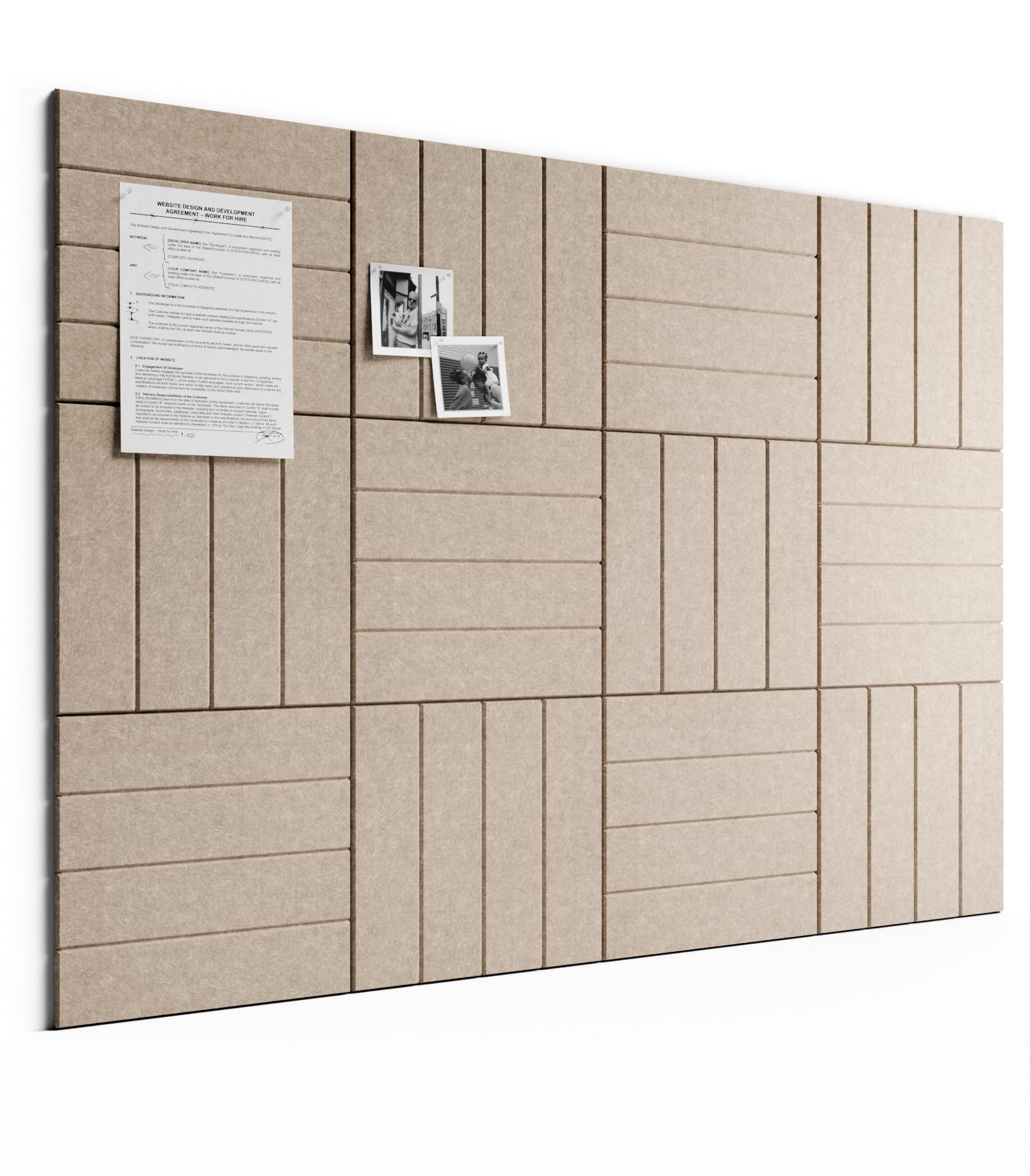 Bumusty Large Cork Board Alternative 48x36