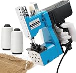 Portable Handheld Sewing Machine Heavy Duty – Bag Closer for Burlap, Leather, Sand Bags – 230# Needle, 2000 Stitches/Min