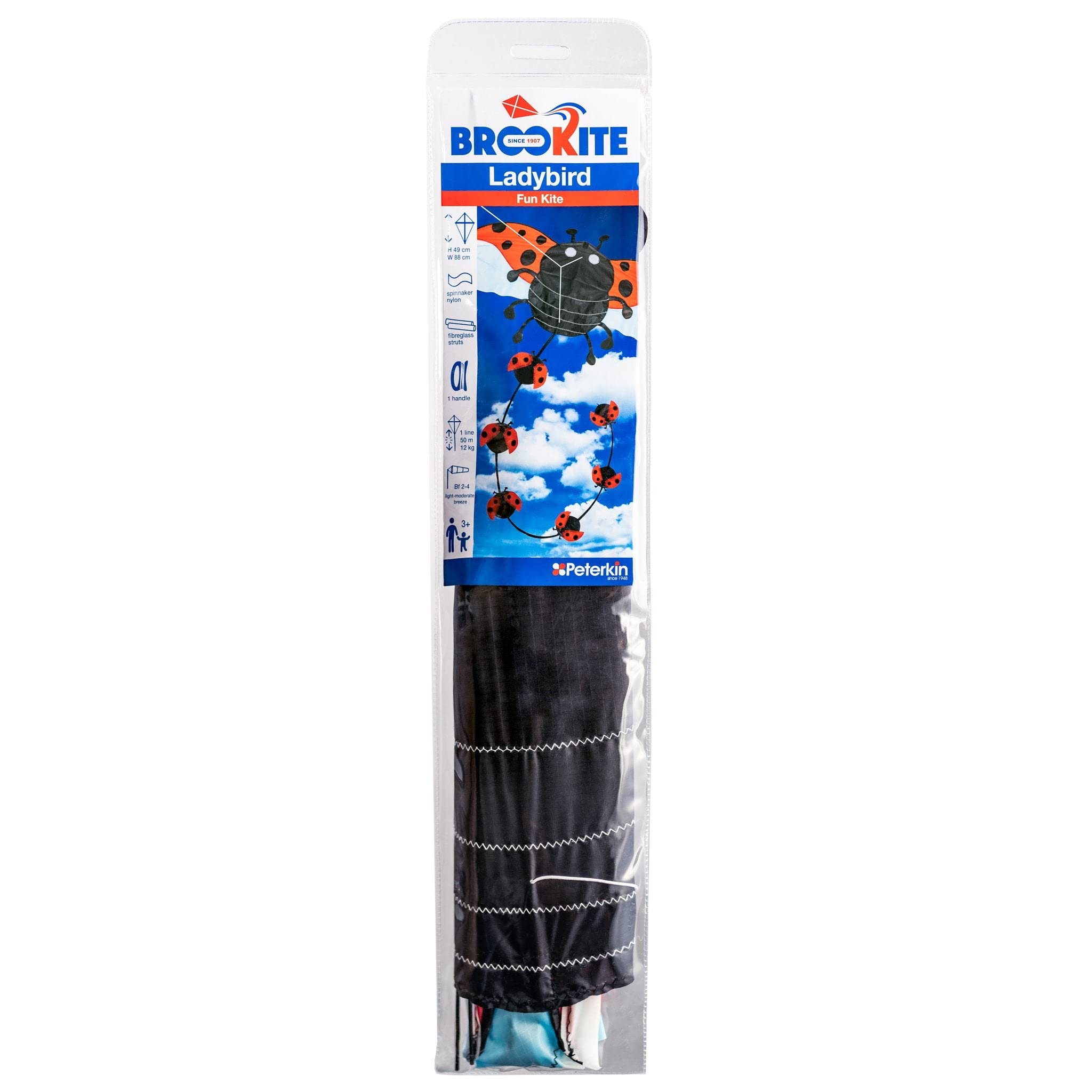 Brookite- Ladybird Kite Cometa, Multicolor (30038)