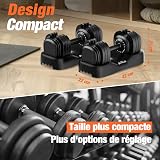 DH FitLife 2026 Neu Hantel Set – Verstellbare Kurzhanteln… - 4