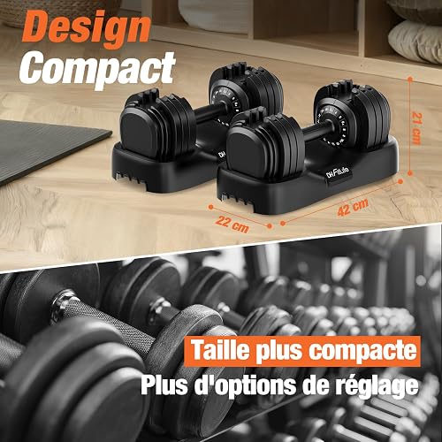 DH FitLife 2026 Neu Hantel Set – Verstellbare Kurzhanteln… - 4
