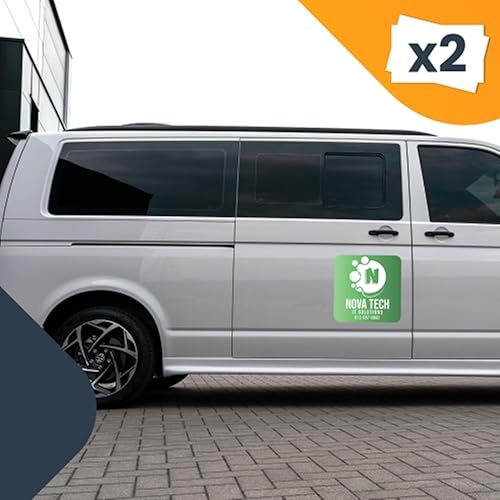 Miniatura 10 de Ships Next Day Builder and Contractor Vinilo magnético automotriz personalizable y personalizado, 18 x 24 pulgadas, 2 unidades, perfecto para