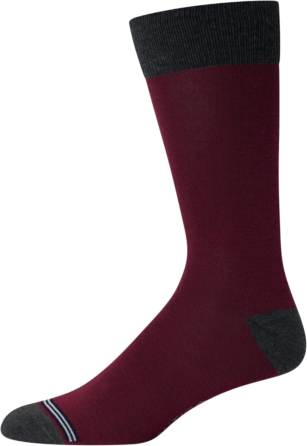 Nautica Mens Dress Socks Comfort Stretch Business Formal Crew Socks 5 Pack image 5