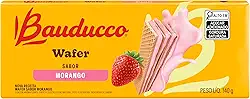 Wafer Morango Bauducco 140g