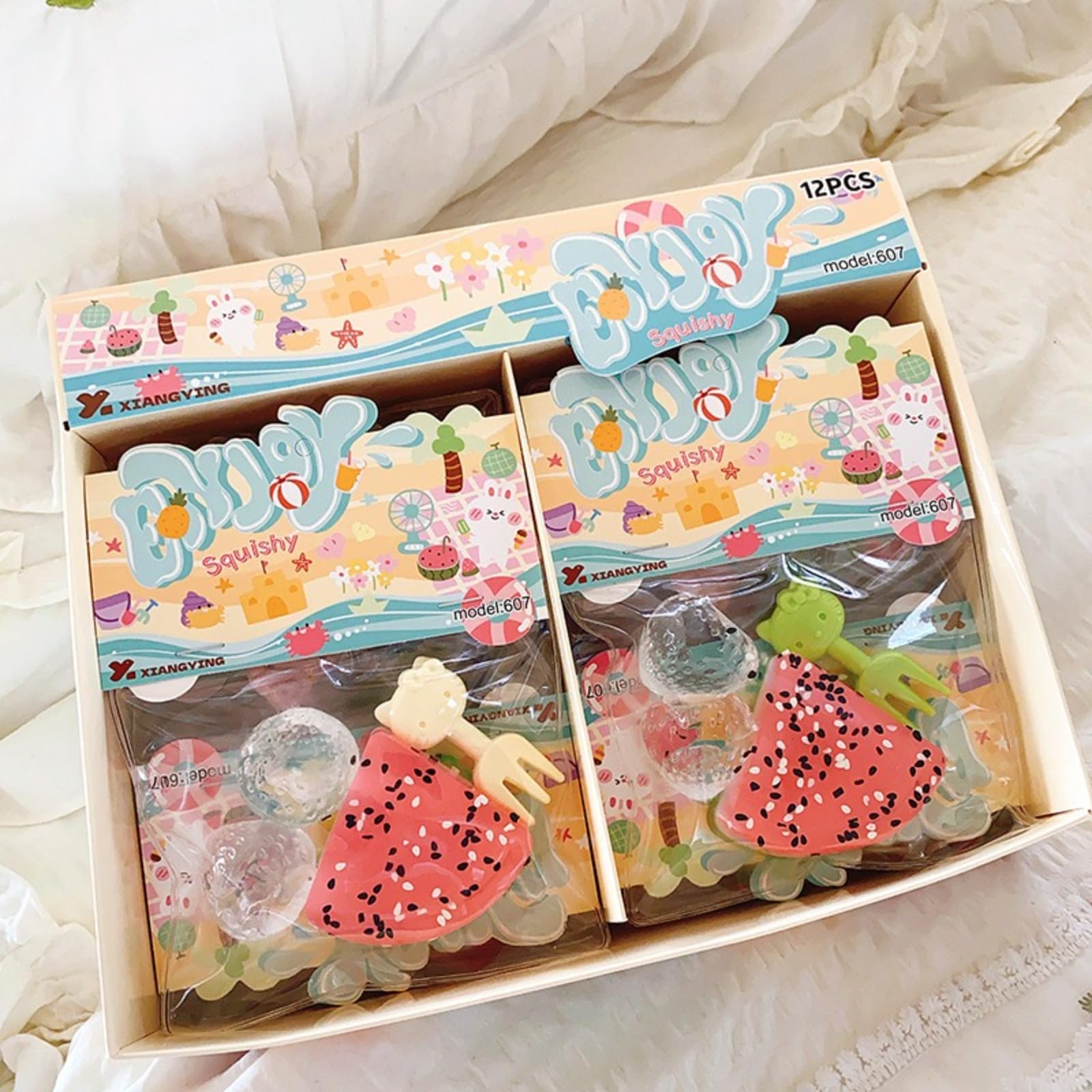 Amazon | 手作りのタバスクイッシーソフトぬるぬるかわいいスクイーズ