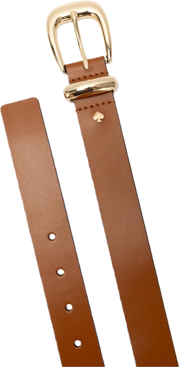 kate spade new york Women's 1.18 Inch Molten Buckle & Loop Belt, Stylish Accessory & Adjustable Fit