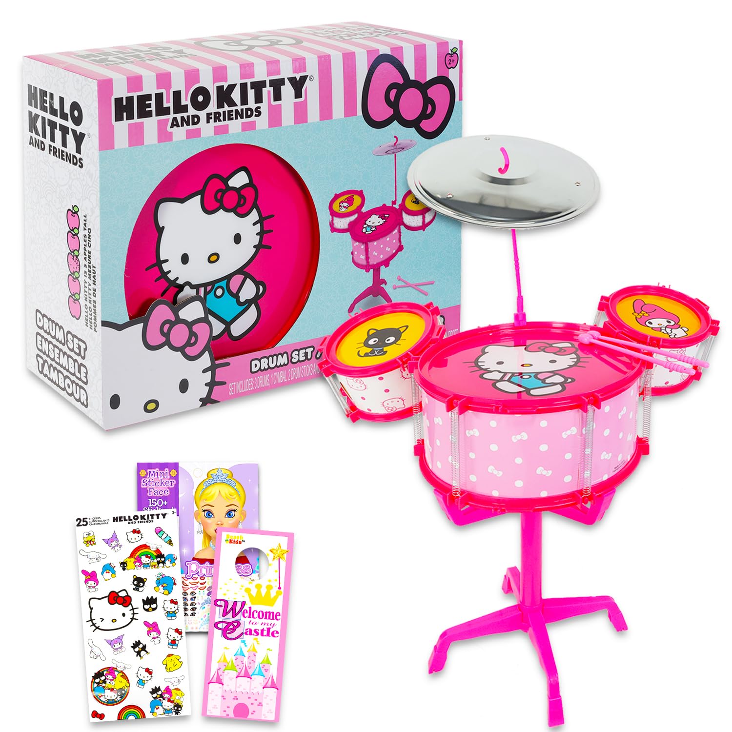 3387ハローキティおもちゃ楽器セット 3387ハローキティおもちゃ楽器セット