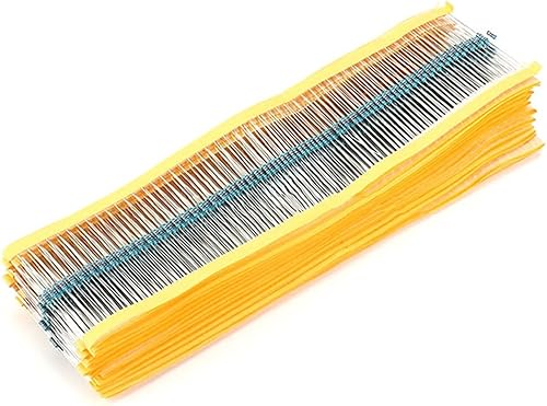 Miniatura 3 de Resistencias individuales de 24 kOhm 1/4 W 0.25 W 1% 100 piezas de resistencia de película metálica, para reparación de sistemas electrónicos,