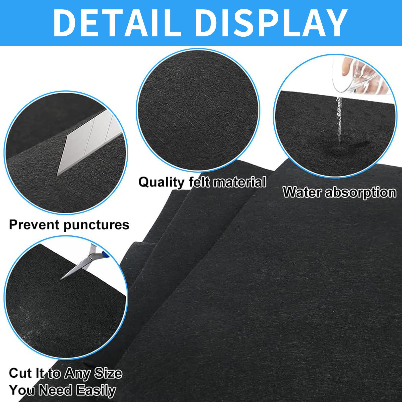 Tapis de Sol pour Piscine Ronde,Tapis de Bain à Remous 400 cm,Tapis de Sol Piscine Extérieur,Tapis de Protection Piscine,für Frame Pools,Pool Unterlage Outdoor,Hôtels,Villas