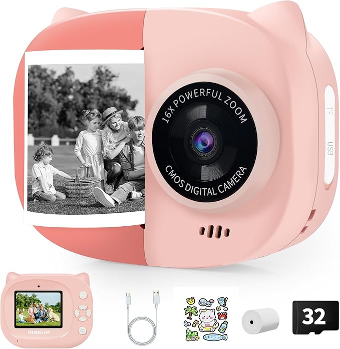 Rongta Kids Camera Instant Print – 23% Off (Now $9.99)
