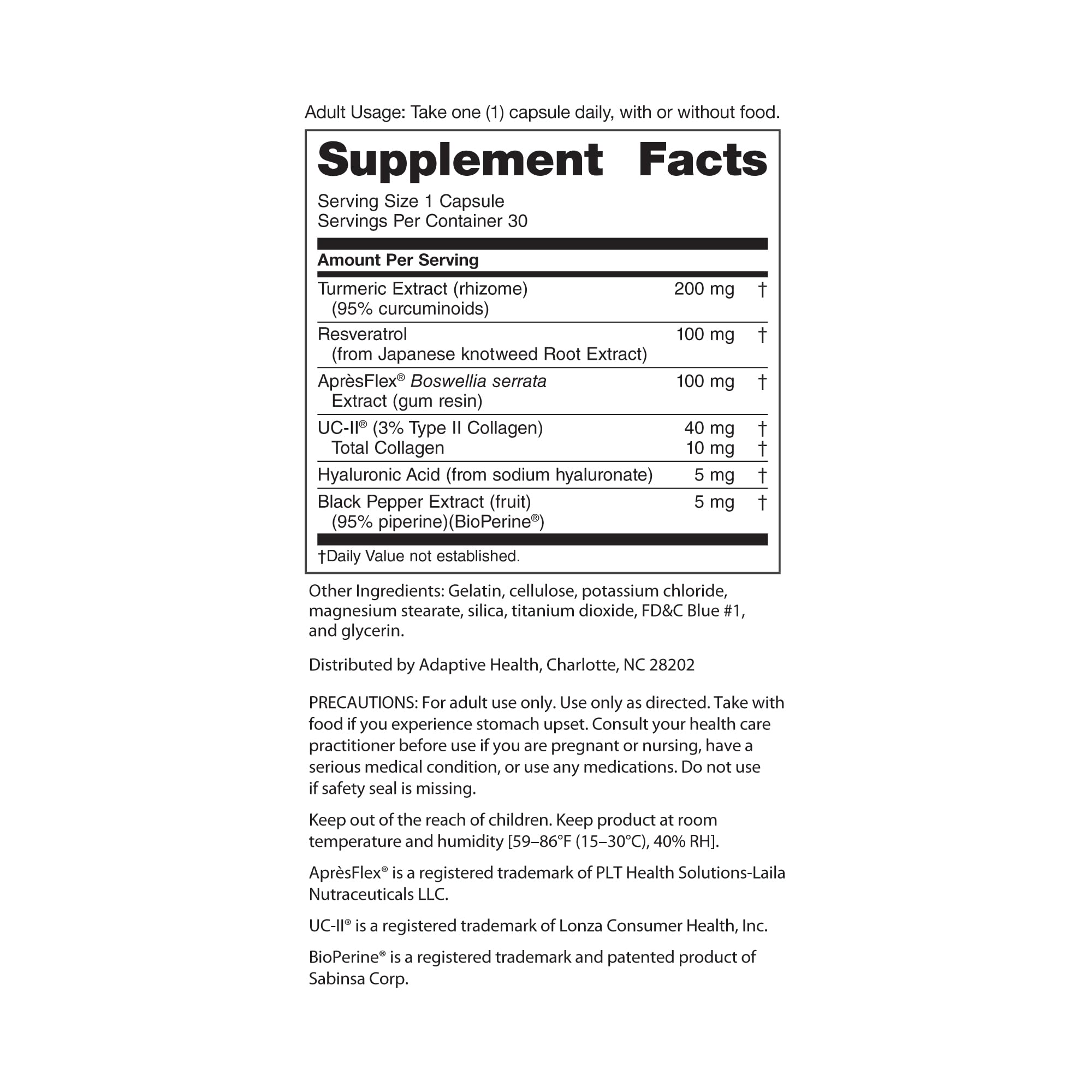 Instaflex Advanced Joint Supplements for Women and Men - 30 Count — Amazon image 6
