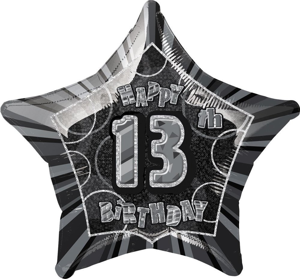 Unique Party 92068 - 9ft Foil Glitz Pink Happy 80th Birthday Banner — view 57