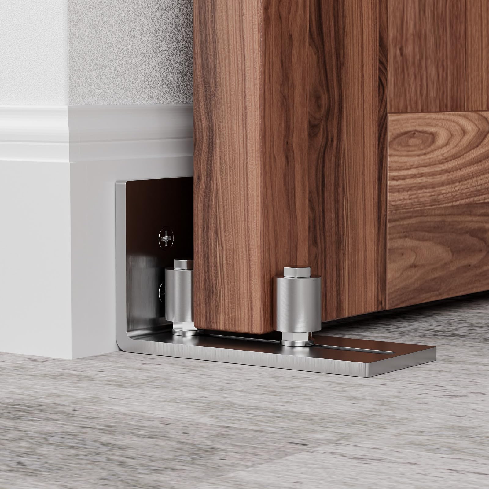 ETIASQSA Stainless Steel Floor Bottom Guide 2PCS, Adjustable Sliding ...