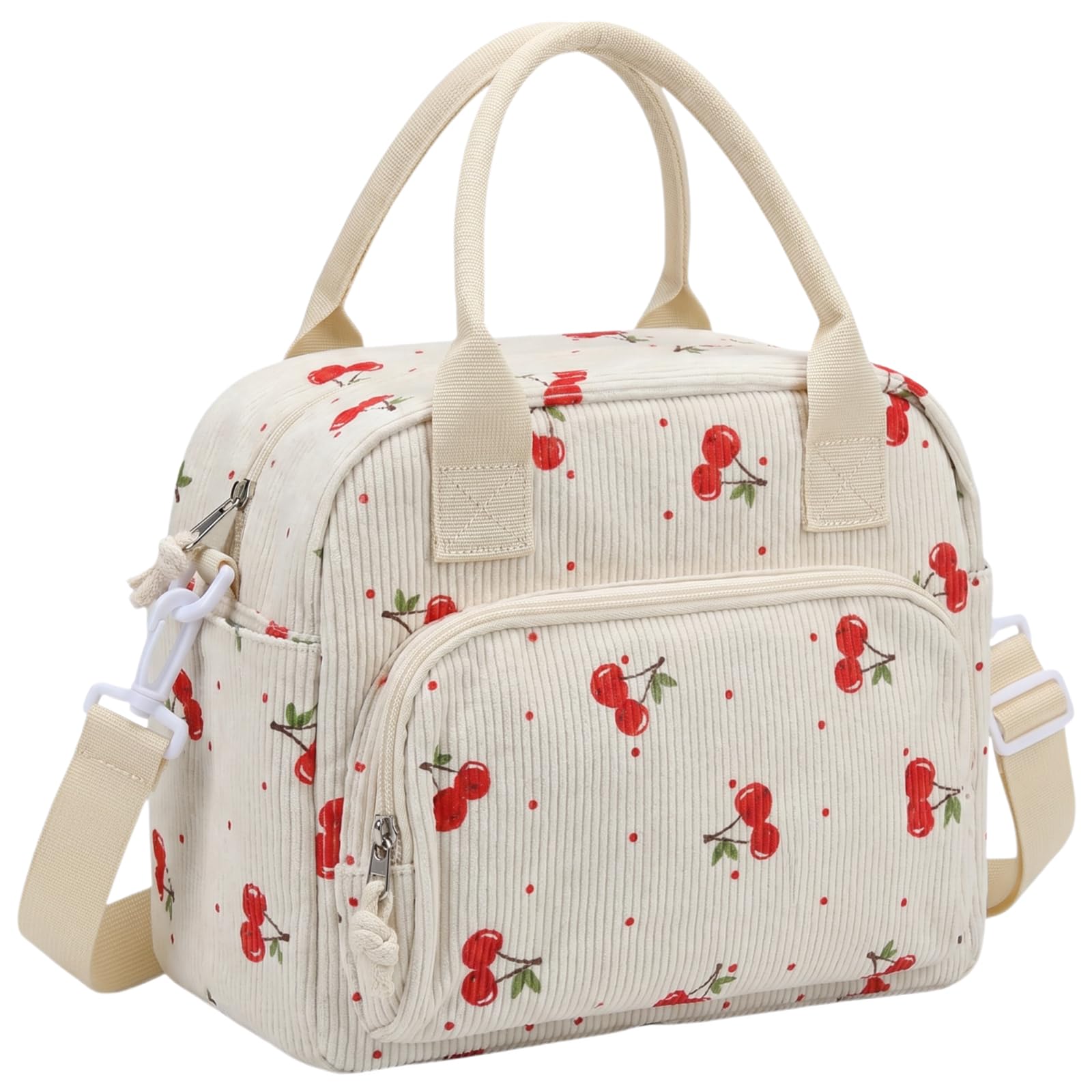 Zirax Portable Insulated Lunch Bag for Women and Men - Thermal Leakproof Lunch Box Tote for Work School Picnic and Travel - Reusable Cooler Bag with Handle