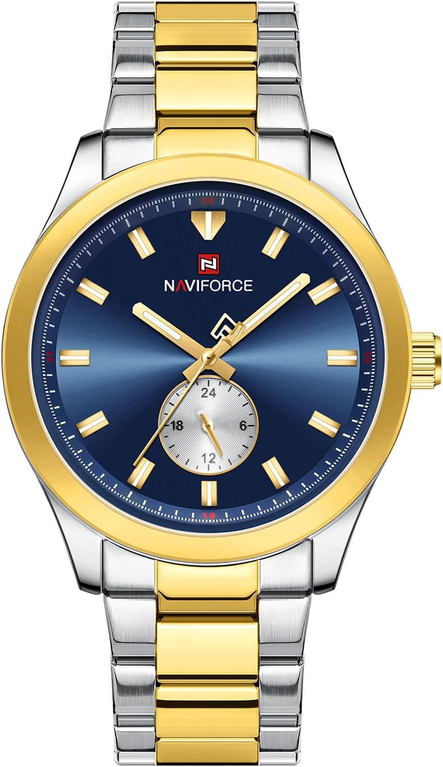 NAVIFORCE NF9231 Classic Modern Looking Formal Wear Steel Strap Analog Watch